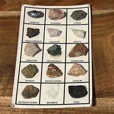 vintage rock mineral collection- Missing One picture