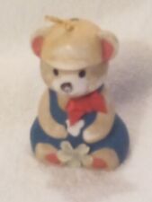 Vintage Hand-painted Teddy Bear Ornament / Bell picture