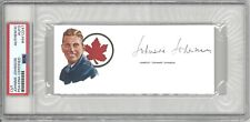 JOHNNIE JOHNSON SIGNED CUT SIGNATURE PSA DNA 84412247 (D) WWII ACE 34V picture