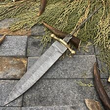 SHARD™ CUSTOM HAND FORGED Damascus Steel Hunting DAGGER Blank Blade Knife Making picture