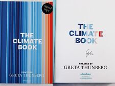 Greta Thunberg Signed Hardcover The Climate Book picture