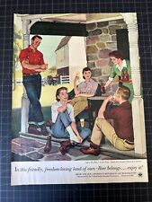Vintage 1950s US Brewers Foundation Print Ad picture