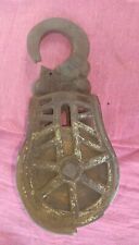 Vintage Metal Farm Pulley Barn Find Antique picture