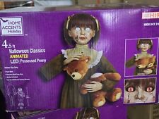 Home Accents Holiday 4.5 ft. Animated Possessed Penny Home Depot 2023 picture