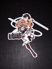 Levi Ackerman Attack on Titan AOT Glossy Sticker Anime Waterproof picture