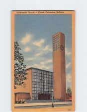 Postcard Tabernacle Church of Christ Columbus Indiana USA picture