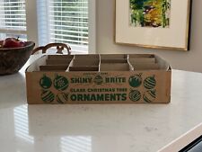 Vintage Shiny Brite EMPTY JUMBO Ornament Box Max Eckardt & Sons NYC, No Lid 15