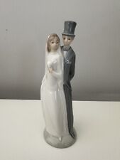 Nao By Lladro Wedding Cake Topper Excellent Condition 6” picture