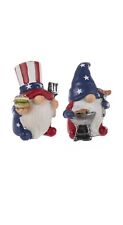 4th of July Grilling Gnomes 2 Piece Figurine Set picture