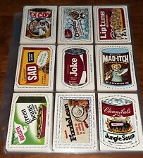 1979 Fleer Crazy Labels Stickers Wacky Packages Complete Sticker Set 64/64  NM picture