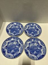 Disneyland Haunted Mansion 10th Anniversary Fine China Plates Set Of 4 /500 J1 picture