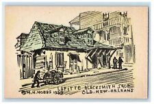 1939 Lafitte Blacksmith Shop Old New Orleans Louisiana LA Unposted Postcard picture