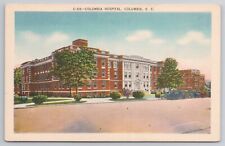 1915-30 Postcard Columbia Hospital  South Carolina picture