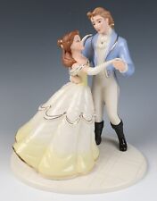 Lenox Disney Showcase Beauty & The Beast True Love's Dance Figurine Cake Topper picture