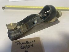 Vintage Stanley 60-1/2 Low Angle Adjustable Throat Block Plane picture