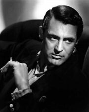 cary Grant 1940's studio portrait seated somoking cigarette 24x30 inch poster picture