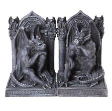 PT Gargoyle Hand Painted Resin Bookends picture