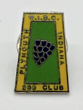 Vintage WIBC 200 Club Plymouth Indiana Lapel Pin Award picture