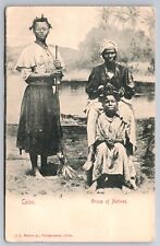 Group of Natives Colon Panama c1905 Postcard picture