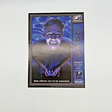 2002 GAMESHARK Vintage Video Game Print Ad/Poster Official PS1 PS2 Gamecube GBA picture