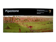 Pipestone National Monument National Park Service Unigrid Brochure Map picture