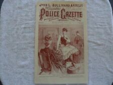 three Police Gazette Posters picture