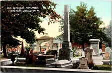 Postcard 1911 General Reynolds Monument Cemetery Lebanon Pennsylvania B24 picture