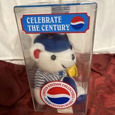 Vintage Celebrate The Century Pepsi Century Bear Sealed Rare Lil Leaguer Bear picture