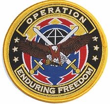 OPERATION ENDURING FREEDOM EMBROIDERED OEF PATCH picture