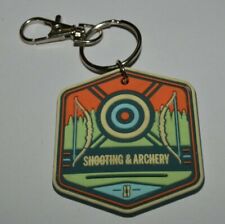Nice Minty CABELA's Bass Pro Shop Rubber Shooting & Archery Hunting Key Chain  picture