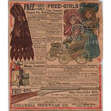 Columbia Neckwear Co Passaic New Jersey 1906 Original Ad AB6-CL1 picture