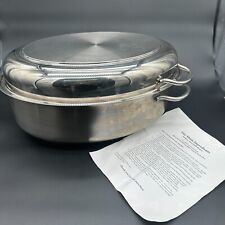 VTG The Main Ingredients Stainless Steel Oval Multi-Purpose Roaster 12 Quart Pan picture