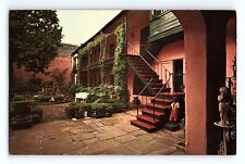 Maison Montegut Patio 729 Royal Street New Orleans Louisiana Vintage Postcard picture