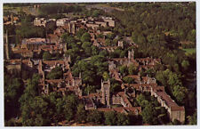 DURHAM NC Duke University 1969 Aerial View z postcard picture