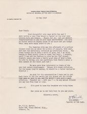 General Henry H. Arnold Signed Letter (1948) picture