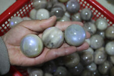27pcs 2555g 38mm-42mm Natural moon stone balls healing picture