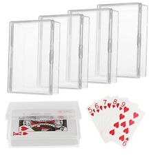 5pcs Blank Playing Card Case Clear Card Deck Box Plastic Playing picture