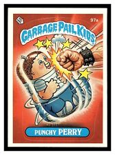 PUNCHY PERRY #97A GARBAGE PAIL KIDS GPK ORIGINAL SERIES 3 OS3 HIGH GRADE 1986 picture