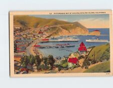 Postcard Picturesque Bay of Avalon Catalina Island California USA picture