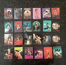 1995 Topps Visions of VAMPIRELLA Trading Card Lot of 56 picture