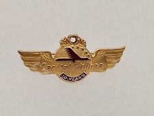 Vintage Capital Airlines 10 Year 10k Gold NO Ruby Stone picture