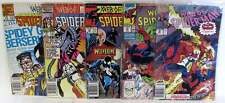 Web of Spider-Man Lot of 5 #13,17,29,69,78 Marvel (1986) 1st Print Comic Books picture