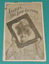 Vintage 1902 Dr Pierce LADIES NOTE BOOK CALENDAR Sexy Woman Victorian Health picture