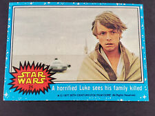 1977 TOPPS STAR WARS CARD #026 BLUE SERIES HIGH GRADE MINT + BEAUTIFUL picture