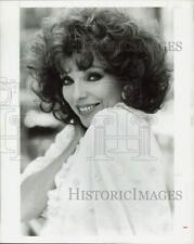 1986 Press Photo Actress Joan Collins - hpp38586 picture