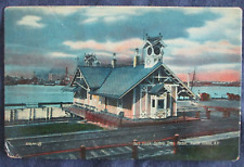 ca1910 Snug Harbor Long Island New York Bath House Postcard picture