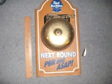 Rare 1960's Bar Display PBR Pabst Blue Ribbon Working Boxing Fire Alarm Bell picture