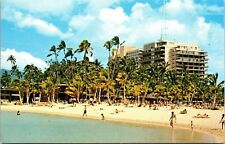 Hilton Hawaiian Village Beach Waikiki Honolulu Hawaii HI Postcard UNP VTG Unused picture