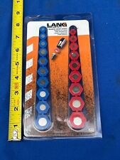 LANG TOOLS 19-PIECE SAE & METRIC MAGNETIC SOCKET INSERT SET 522 USA MADE picture