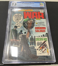 Star Spangled War Stories #151 - CGC 7.5 - 1st App. of the Unknown soldier(1970) picture